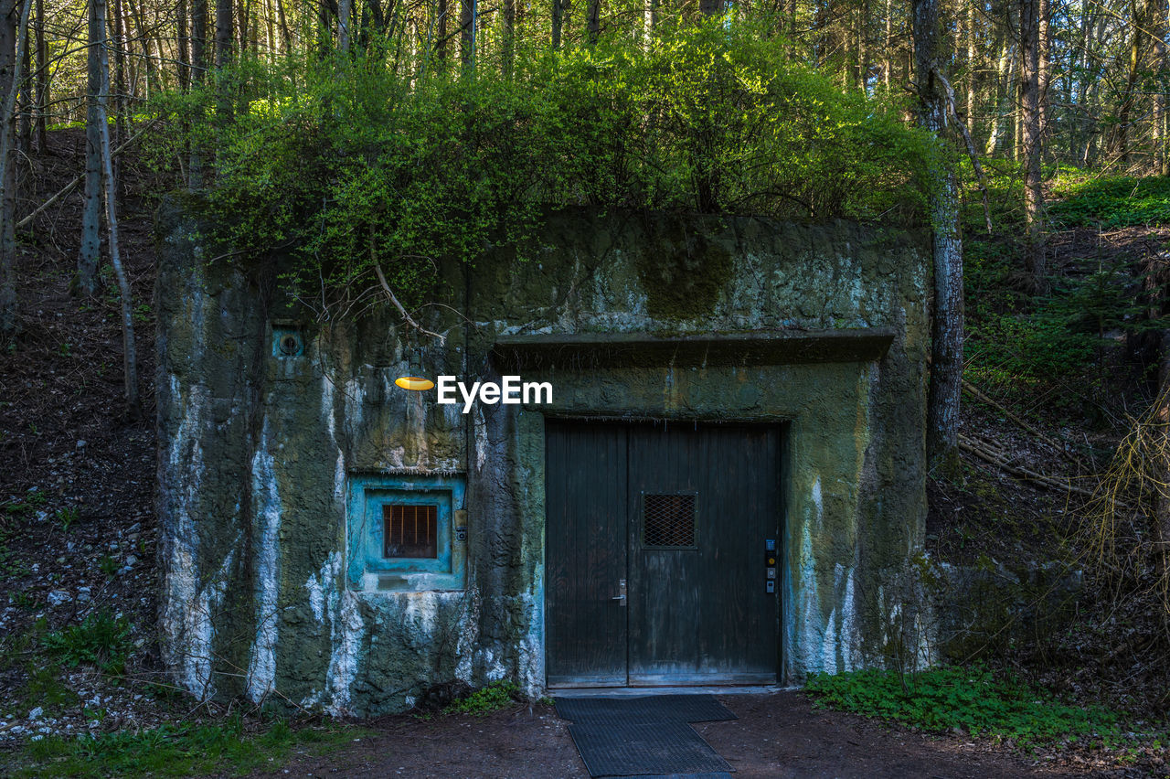 Entrance to regan west bunker museum