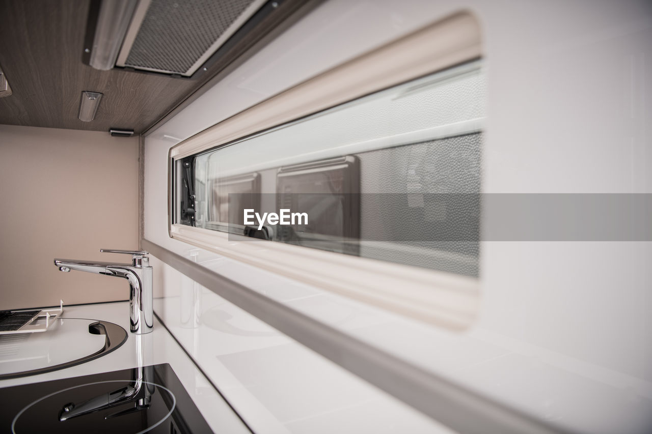 Faucet in train