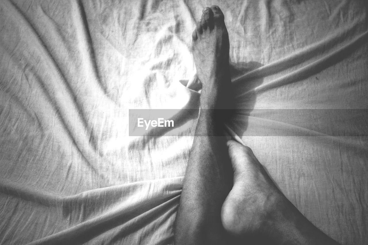 VIEW OF BED ON BED