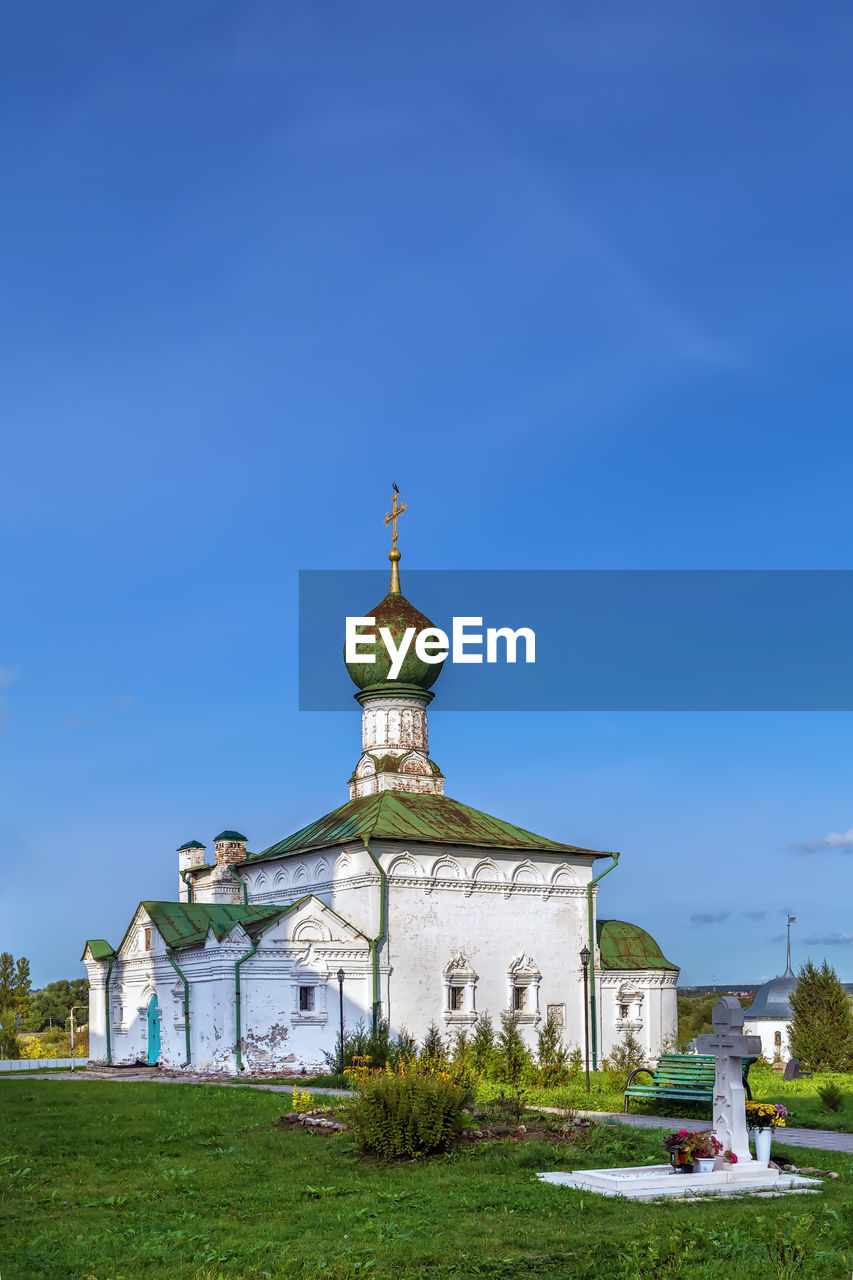 Church of all sacred in trinity danilov monastery in pereslavl-zalessky, russia