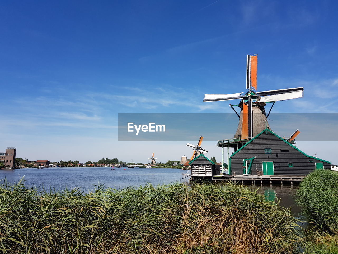 TRADITIONAL WINDMILL AGAINST SKY