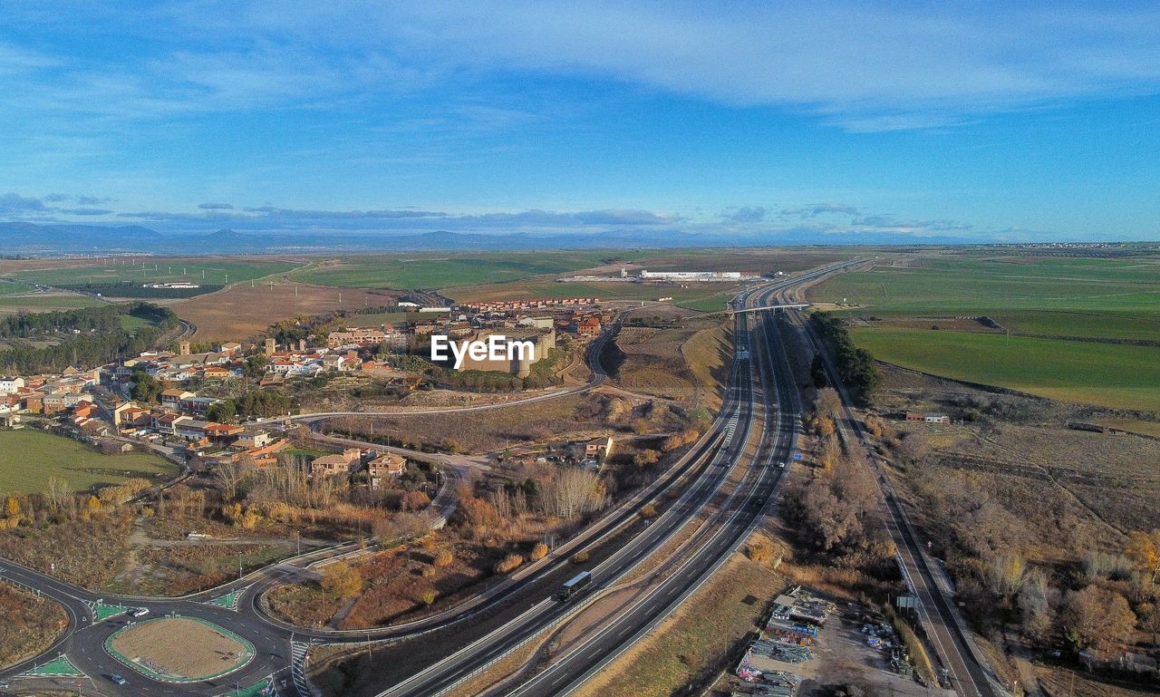 Castle aerial view