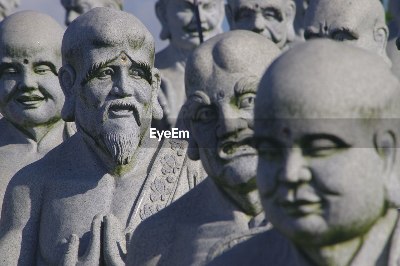 Close-up of buddha statue