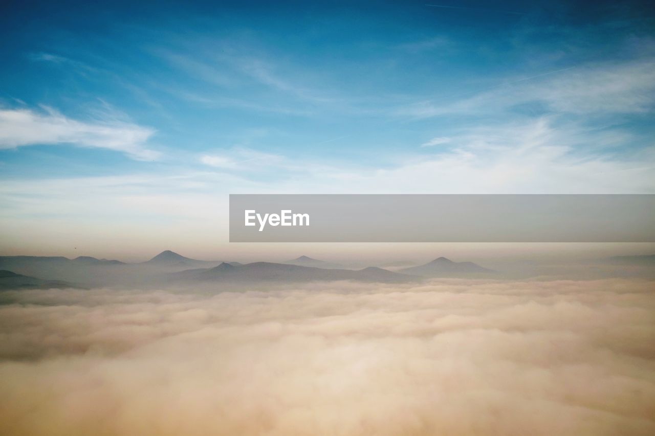 Scenic view of cloudscape against sky