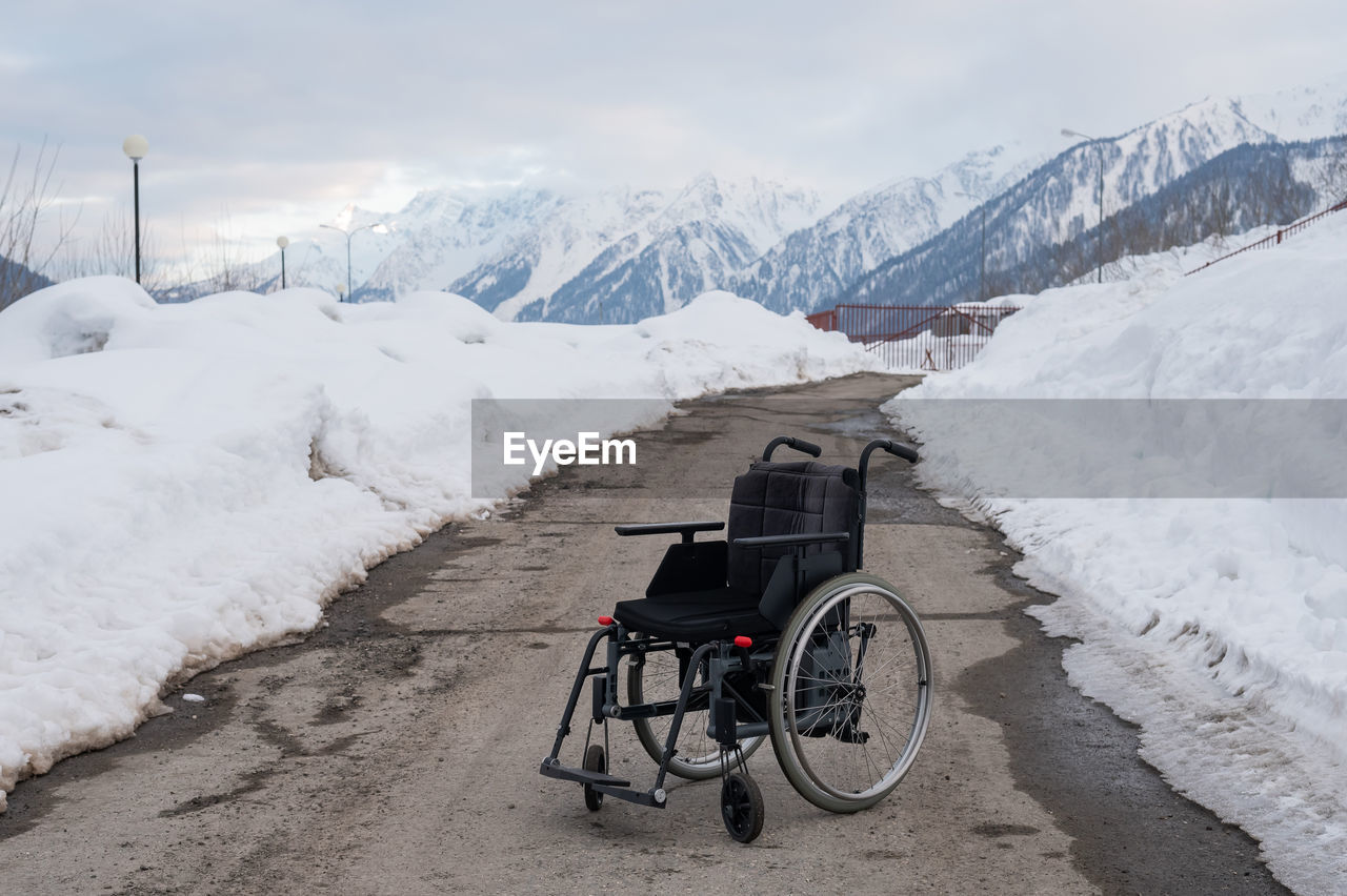 snow covered mountain