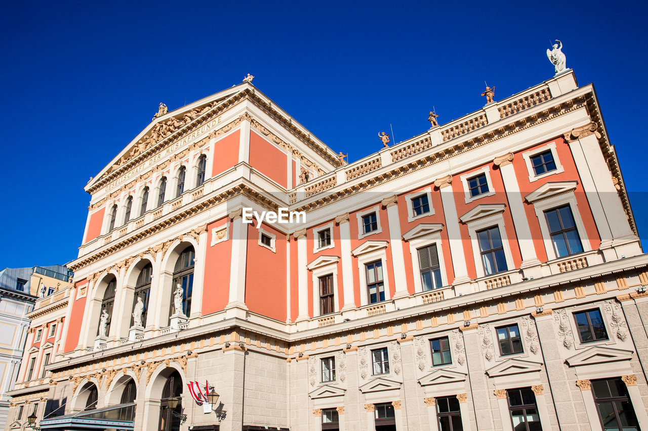 The historic building of the wiener musikverein inaugurated on january of 1870