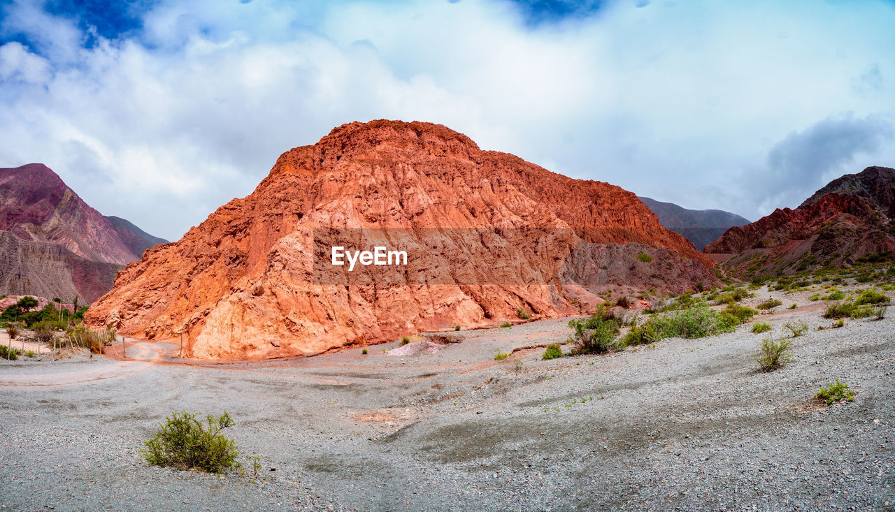 scenic view of mountain against sky