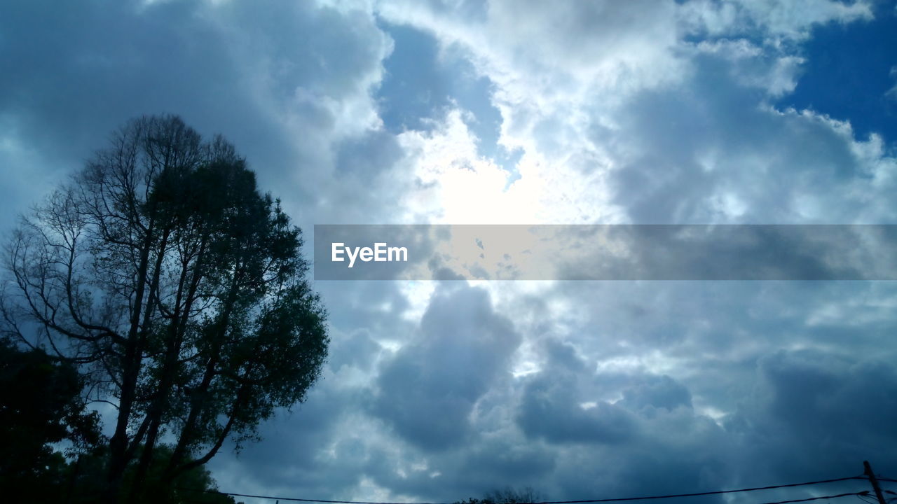 LOW ANGLE VIEW OF CLOUDY SKY