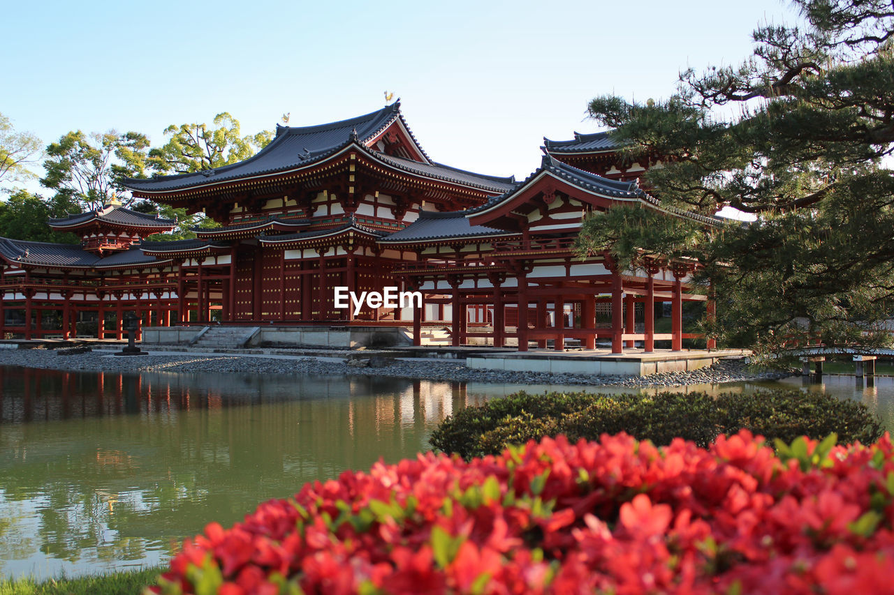 TEMPLE BY LAKE