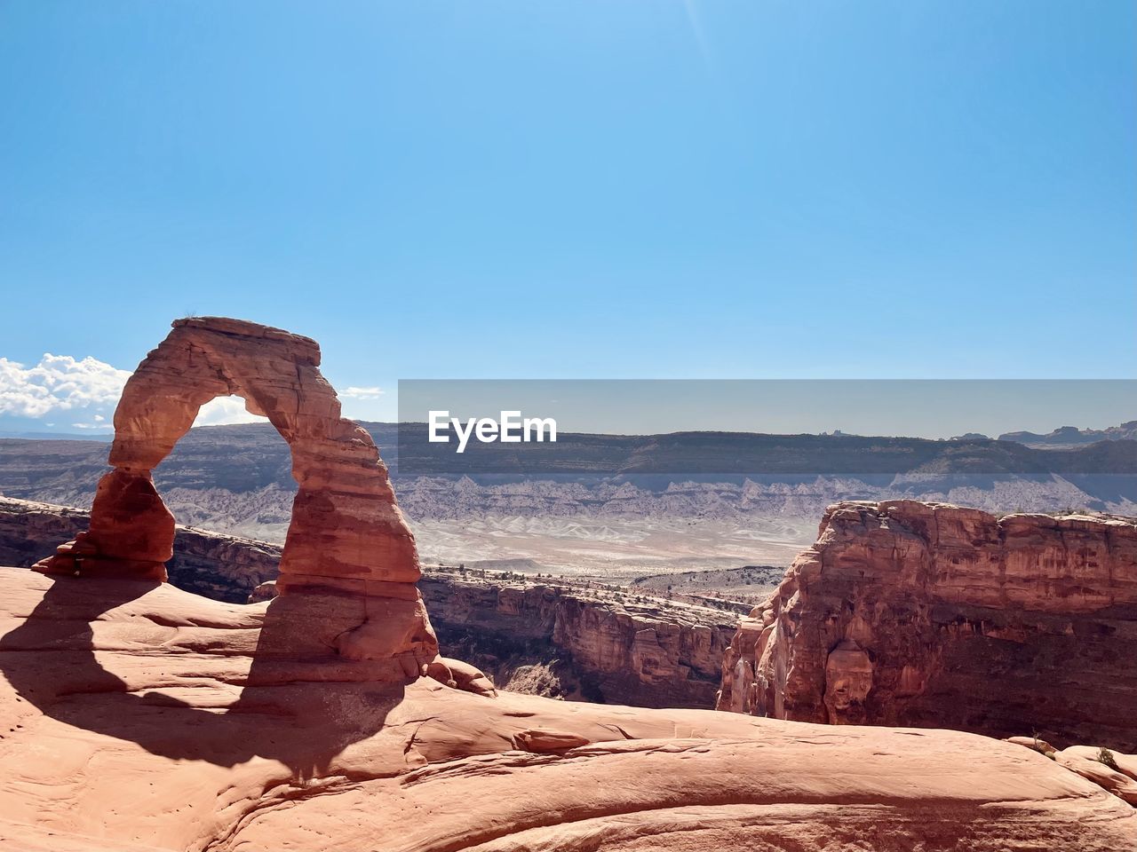 ROCK FORMATIONS AGAINST SKY