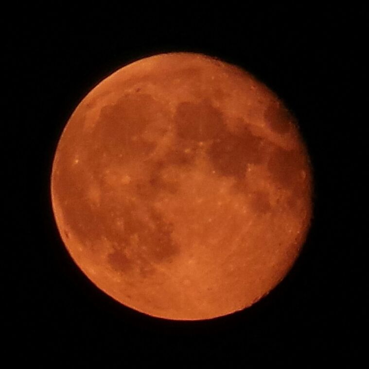 MOON IN SKY AT NIGHT