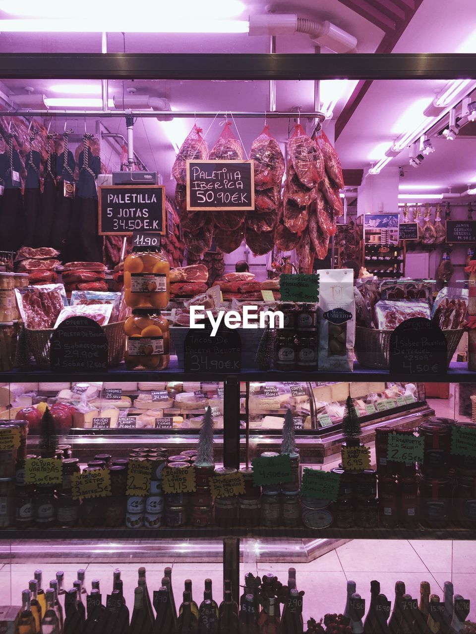 VIEW OF MARKET STALL FOR SALE