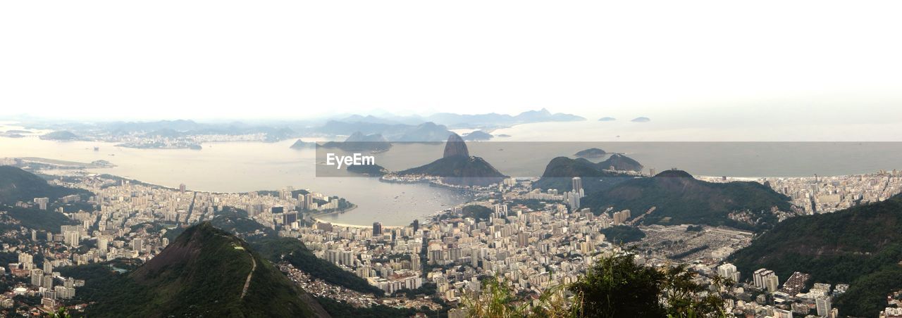 Panorama from corcovado, rio de janeiro