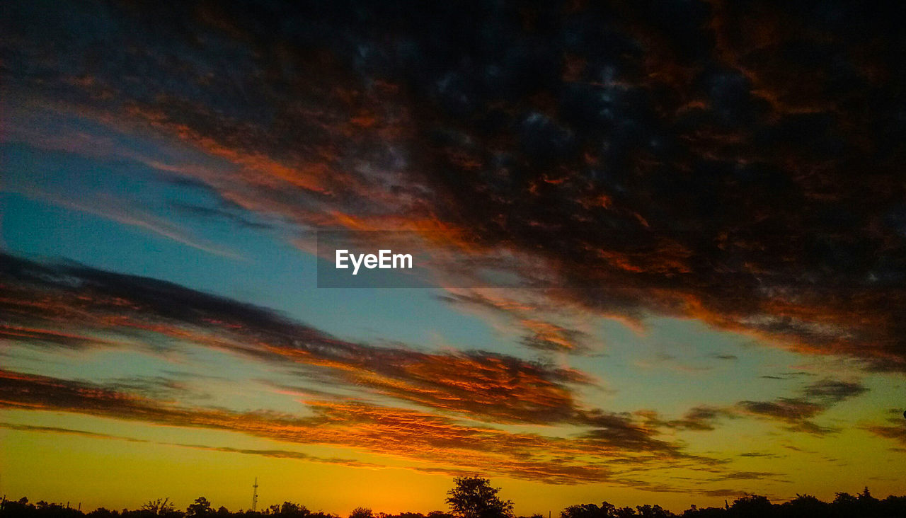 SCENIC VIEW OF SKY DURING SUNSET