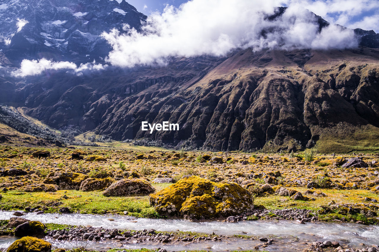 SCENIC VIEW OF MOUNTAIN AGAINST SKY