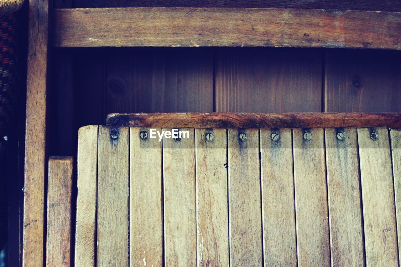 FULL FRAME SHOT OF OLD WOODEN DOOR