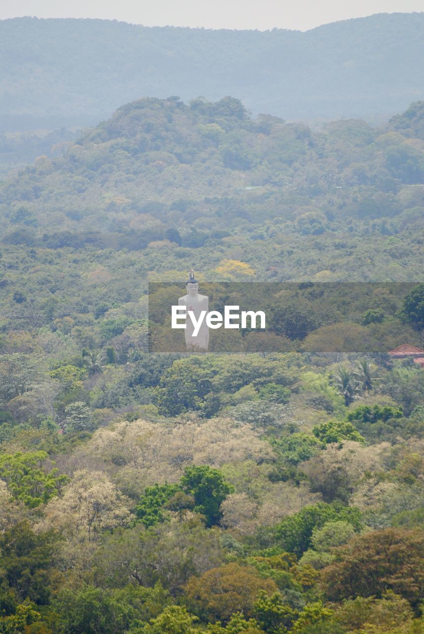 Scenic view of landscape and mountains