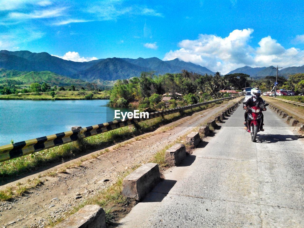 VIEW OF MOUNTAIN RANGE