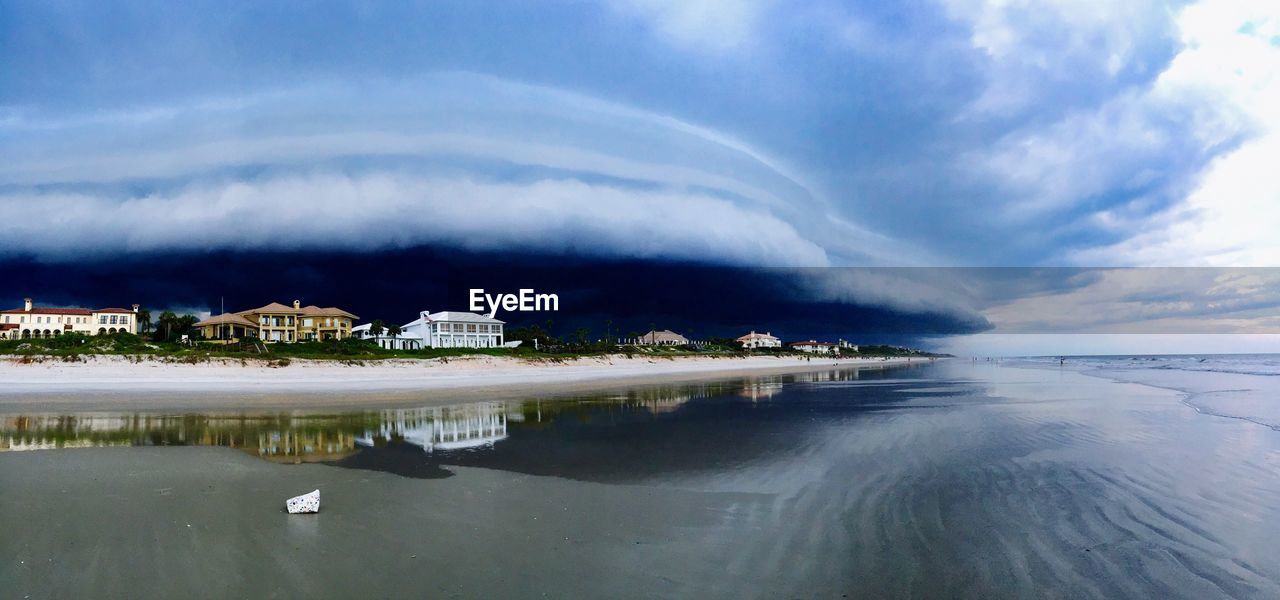 PANORAMIC VIEW OF SEA AGAINST SKY