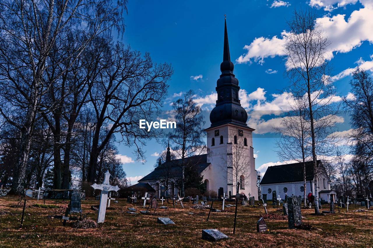 View of church against sky