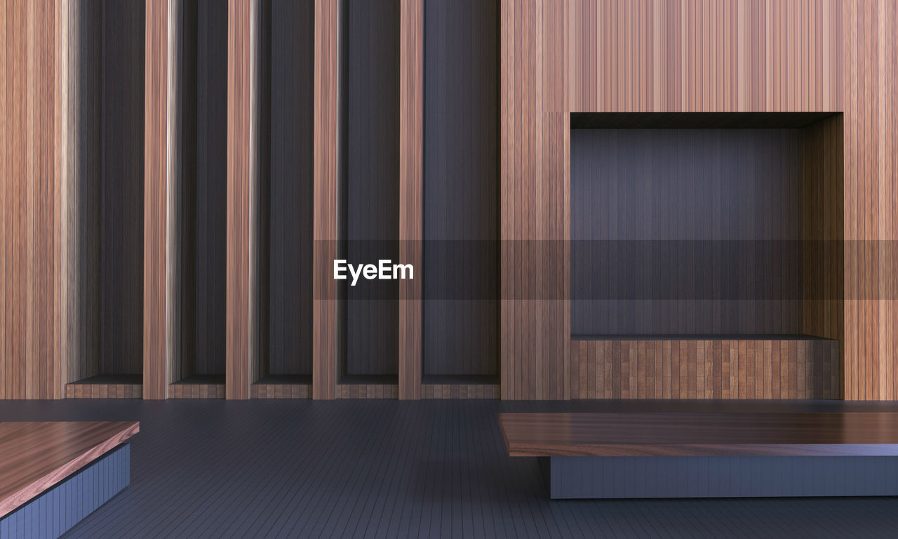 VIEW OF WOODEN WINDOW
