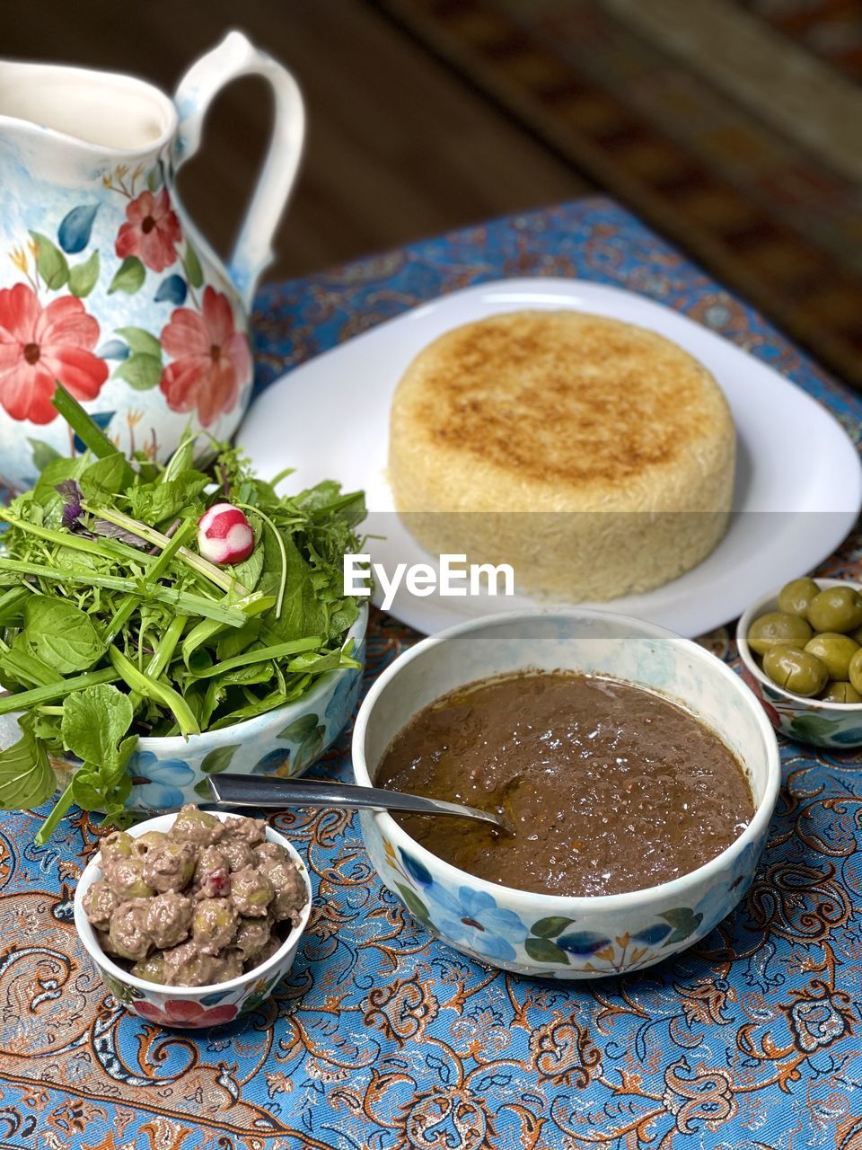 A vegetrarian persian food 