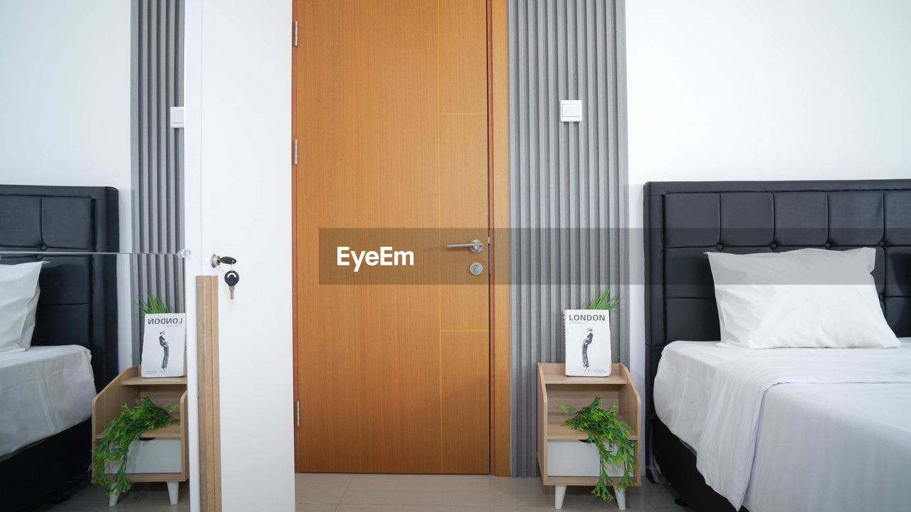 interior of bedroom at home