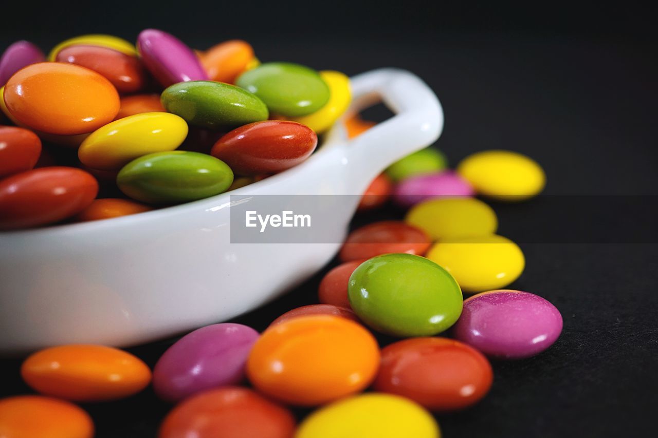 CLOSE-UP OF CANDIES ON TABLE