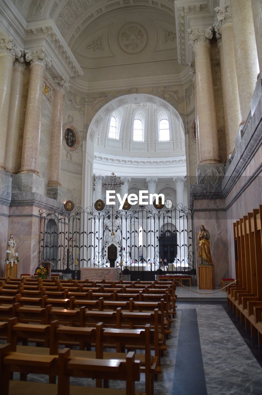 INTERIOR OF TEMPLE