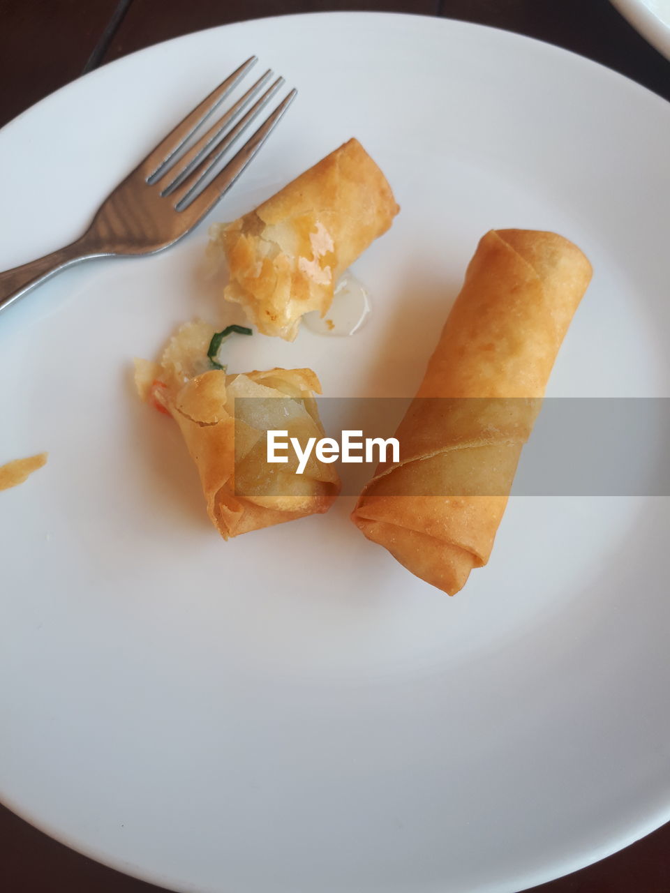 Crispy spring rolls