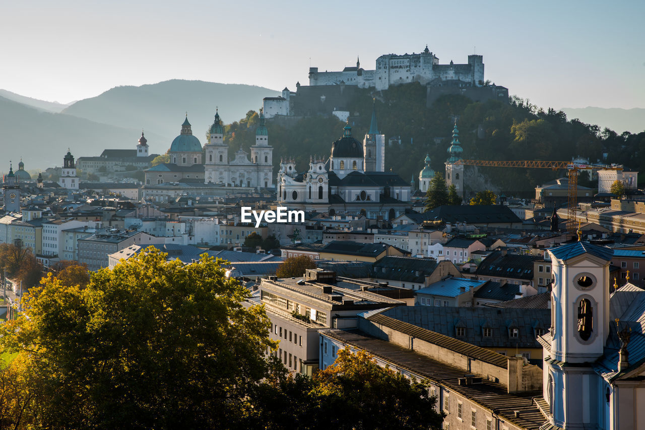 Autumn in salzburg, austria