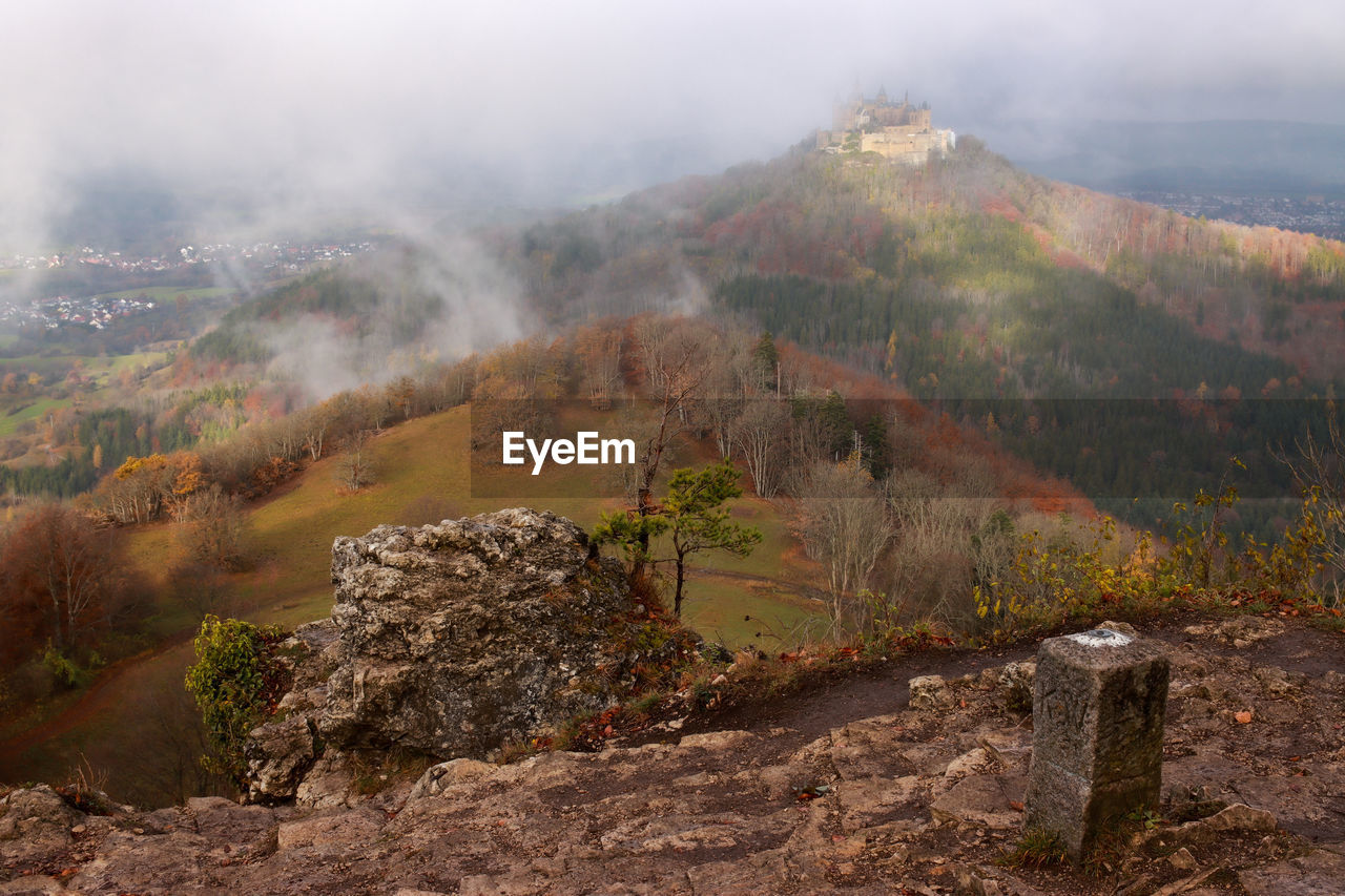 PANORAMIC SHOT OF LAND AGAINST SKY