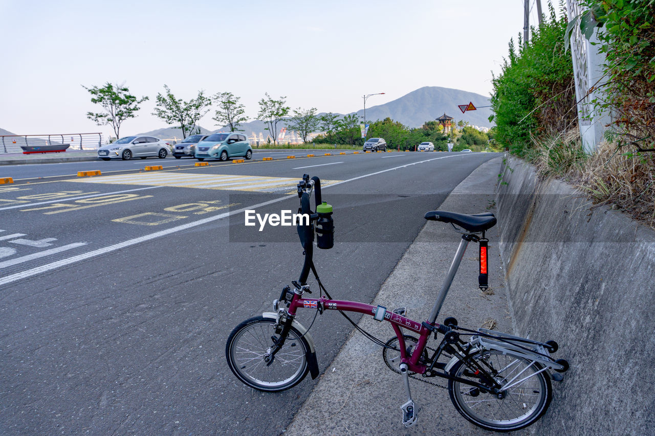 BICYCLES ON ROAD