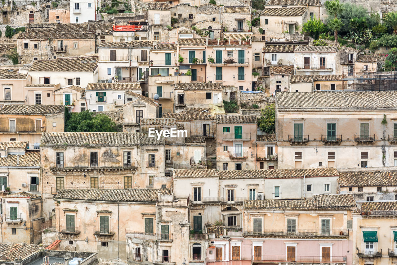 Full frame shot of buildings in city