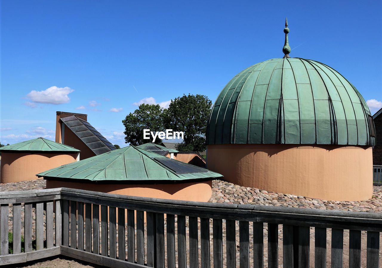 Observatory against sky