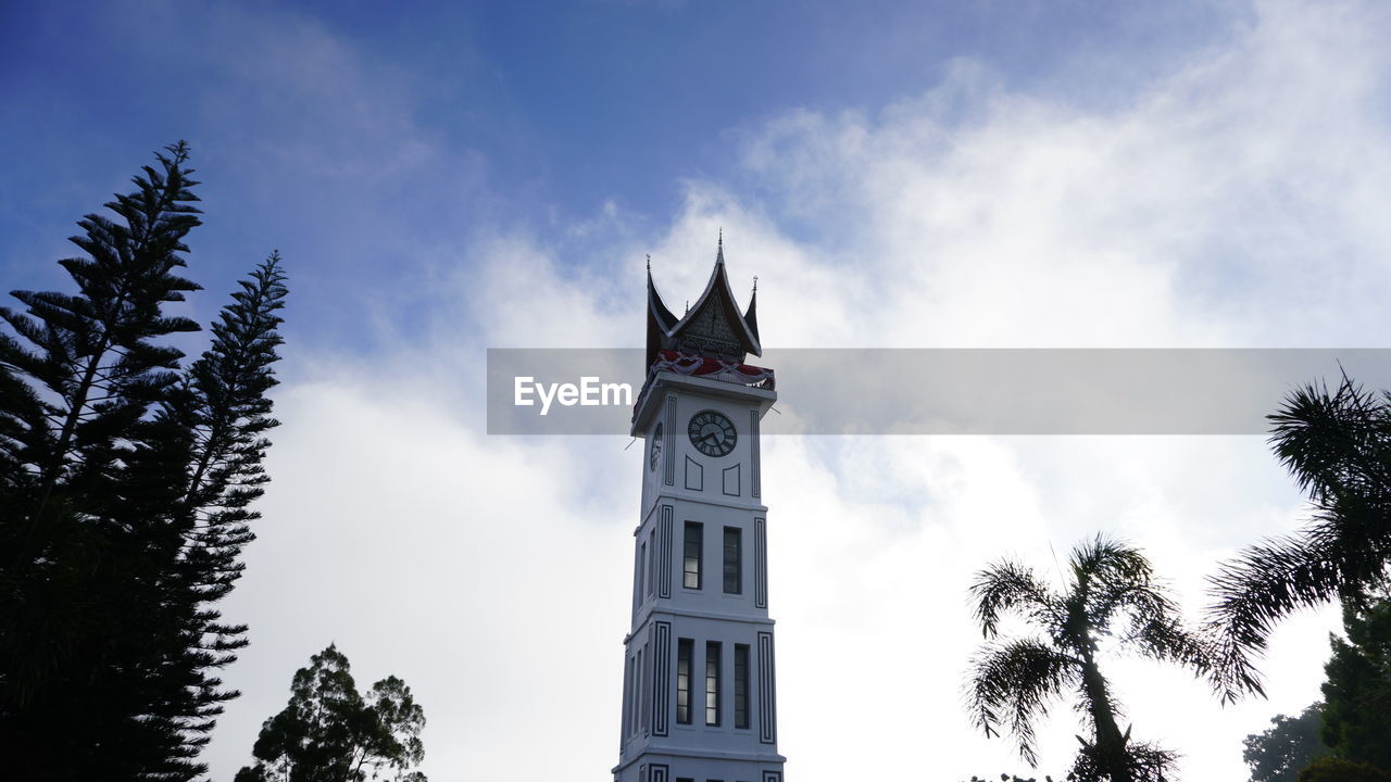 LOW ANGLE VIEW OF BELL TOWER