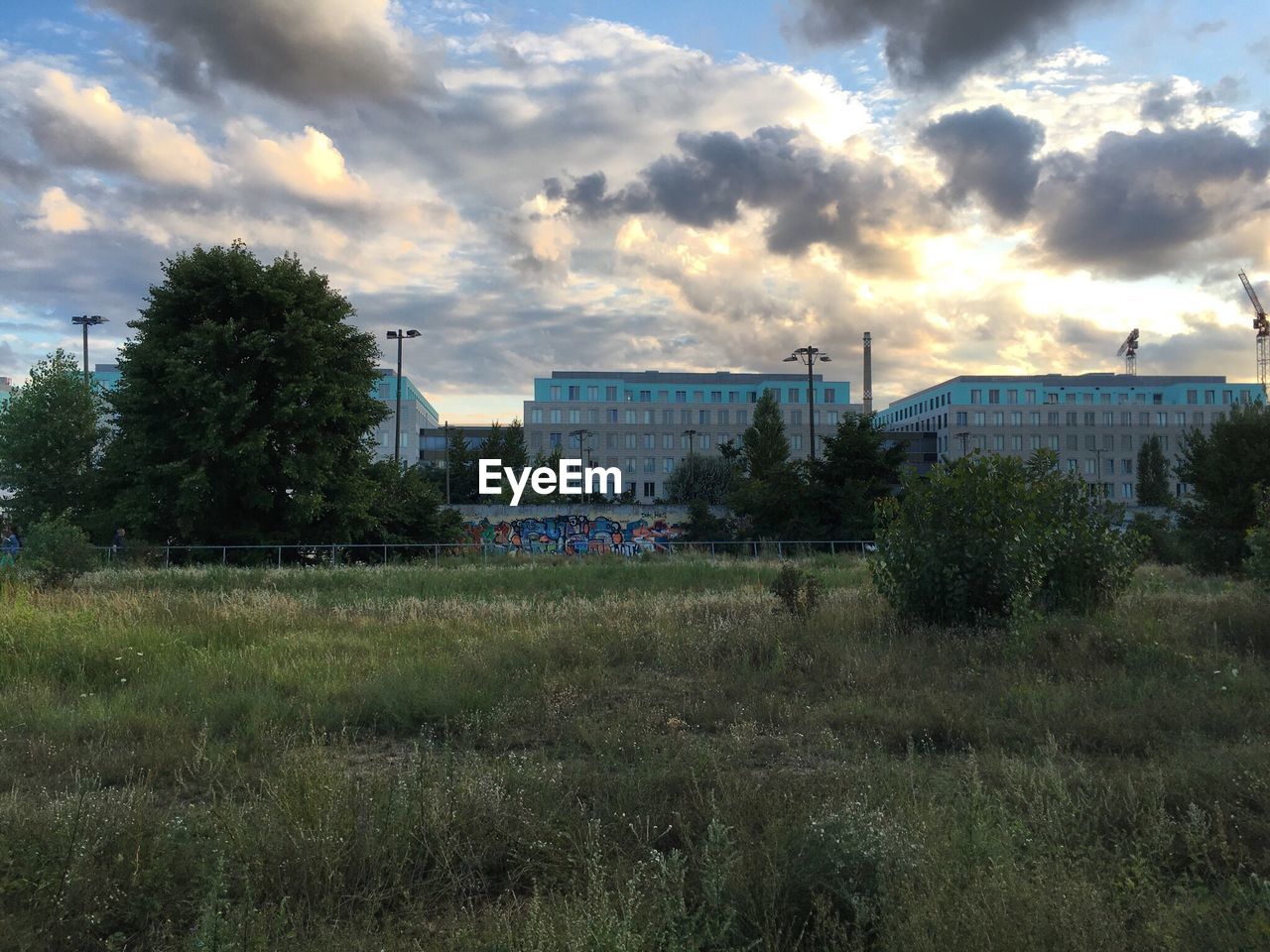 VIEW OF FACTORY AGAINST SKY