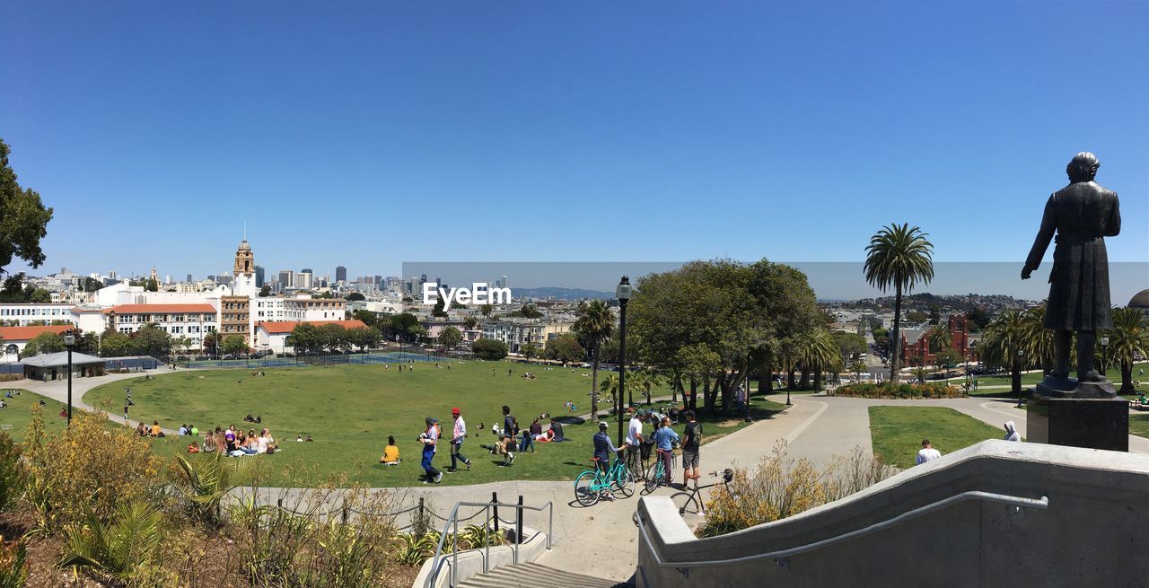 PEOPLE WALKING IN PARK