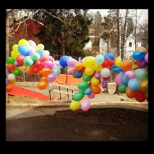 COLORFUL BALLOONS WITH COLORFUL BALLOONS