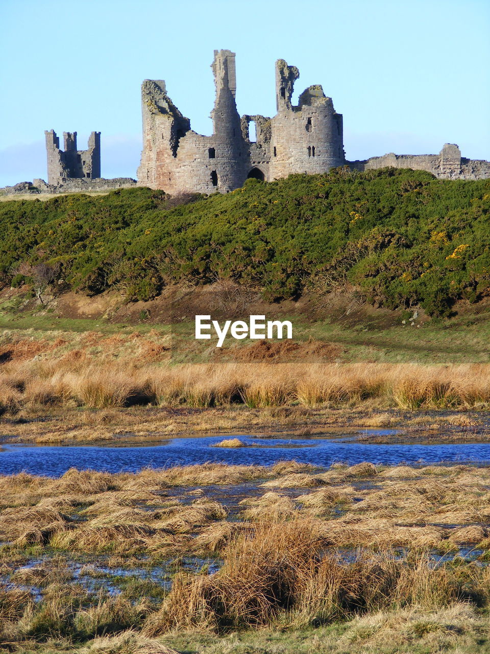 FORT ON CASTLE AGAINST CLEAR SKY