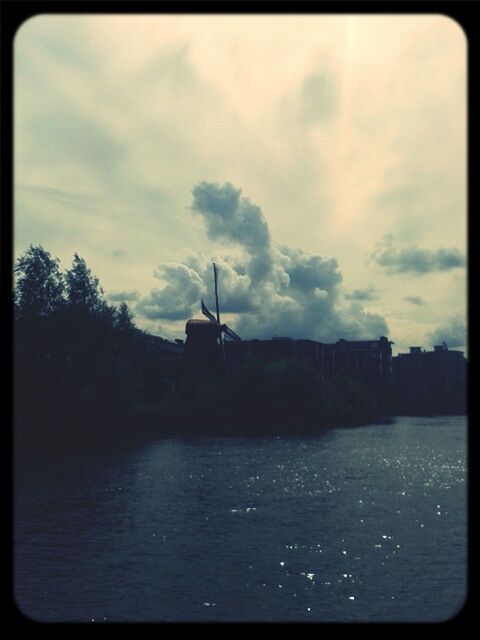 VIEW OF CLOUDY SKY OVER SEA