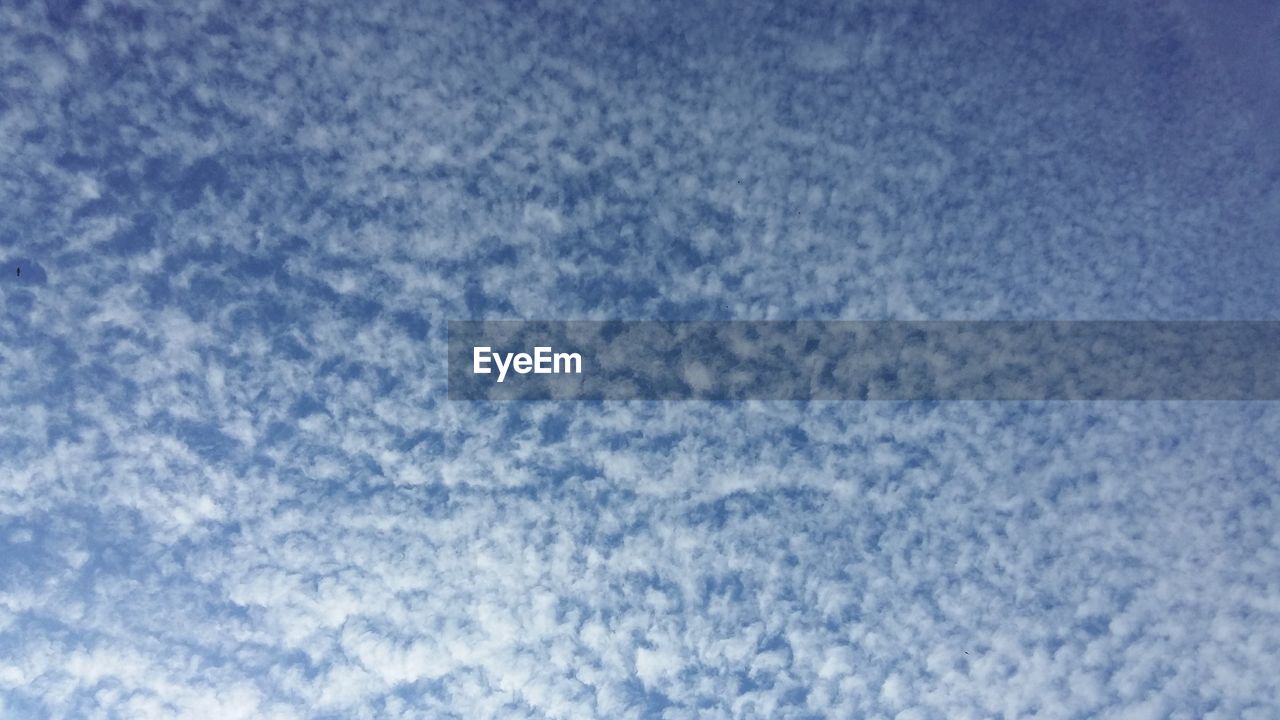 LOW ANGLE VIEW OF CLOUDY SKY