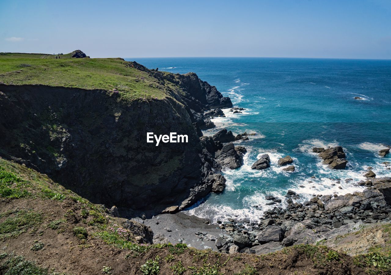 Cornish coastline