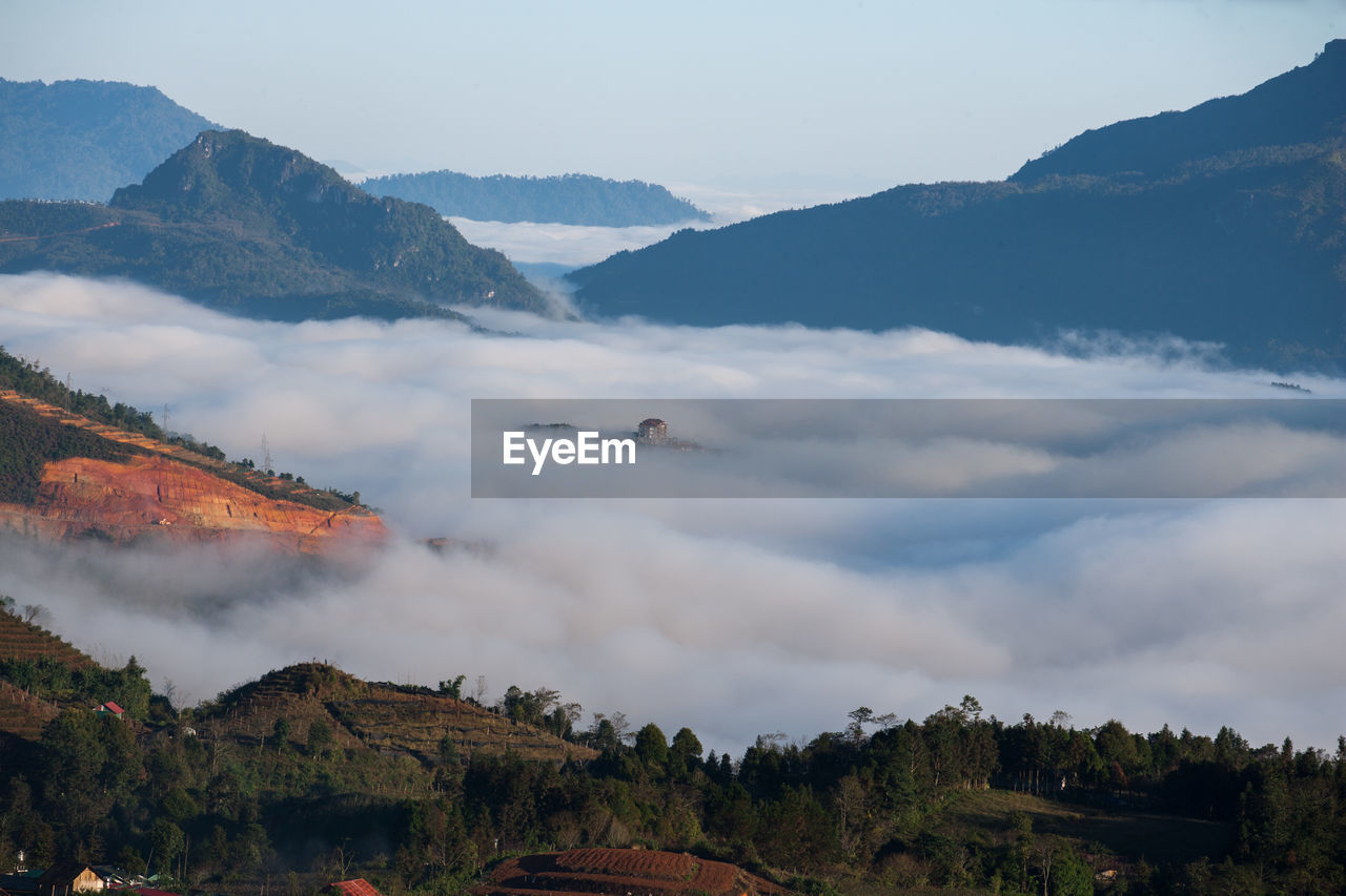 PANORAMIC VIEW OF LANDSCAPE AGAINST SKY