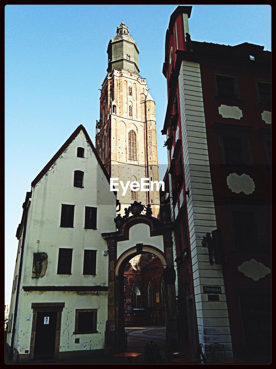 Exterior of buildings against sky