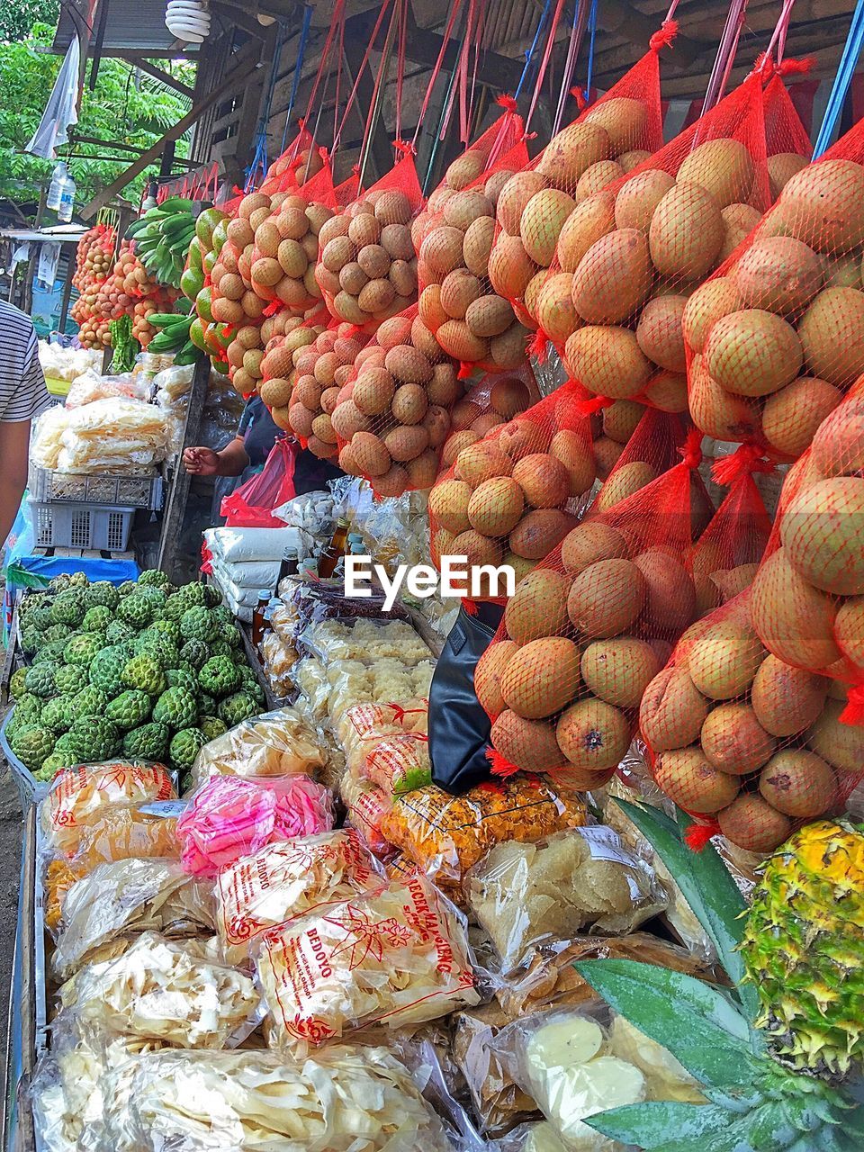 Multi colored vegetables for sale in market