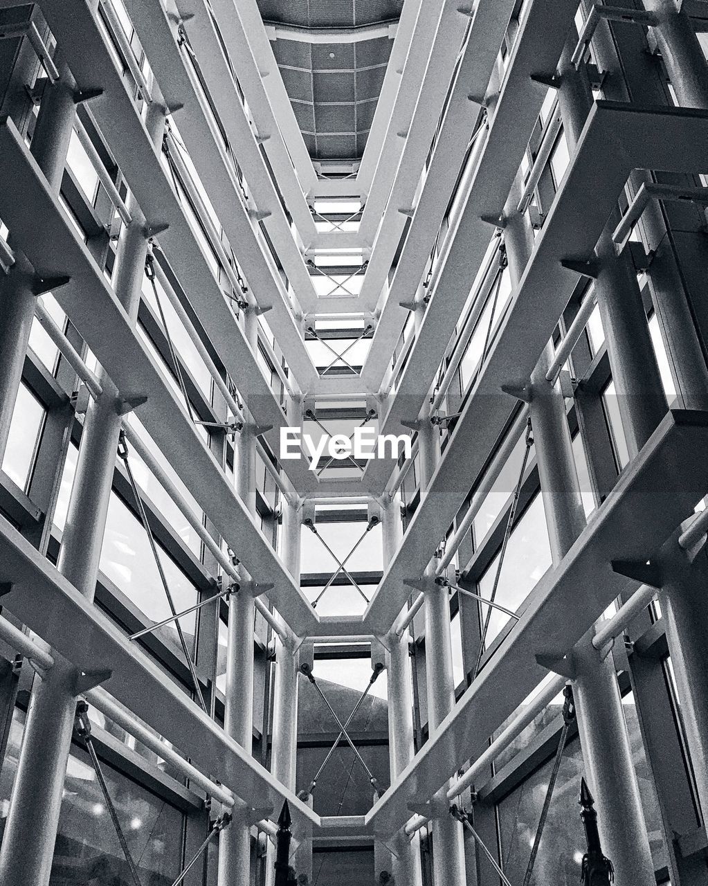 LOW ANGLE VIEW OF BUILT STRUCTURE