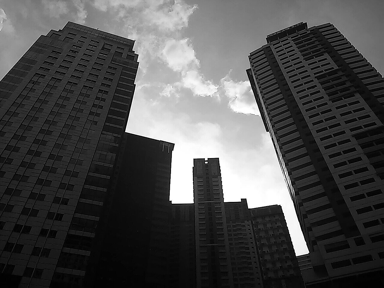 Exterior of buildings against sky