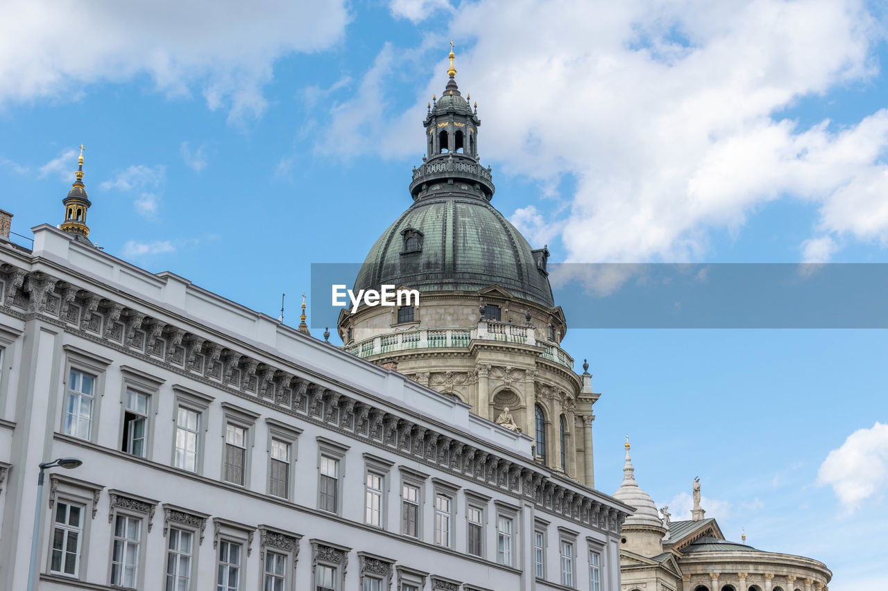 Dome of at stephen's basilica in budapest