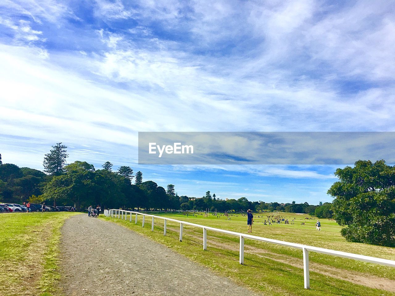 VIEW OF FIELD AGAINST SKY